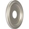 Ekena Millwork Traditional PVC Medallion (Canopies up to 7 1/2"), 13"OD x 3 1/2"ID x 1 1/4"P, Bright Coat Aluminum CMP13TRBAL - alternate 3